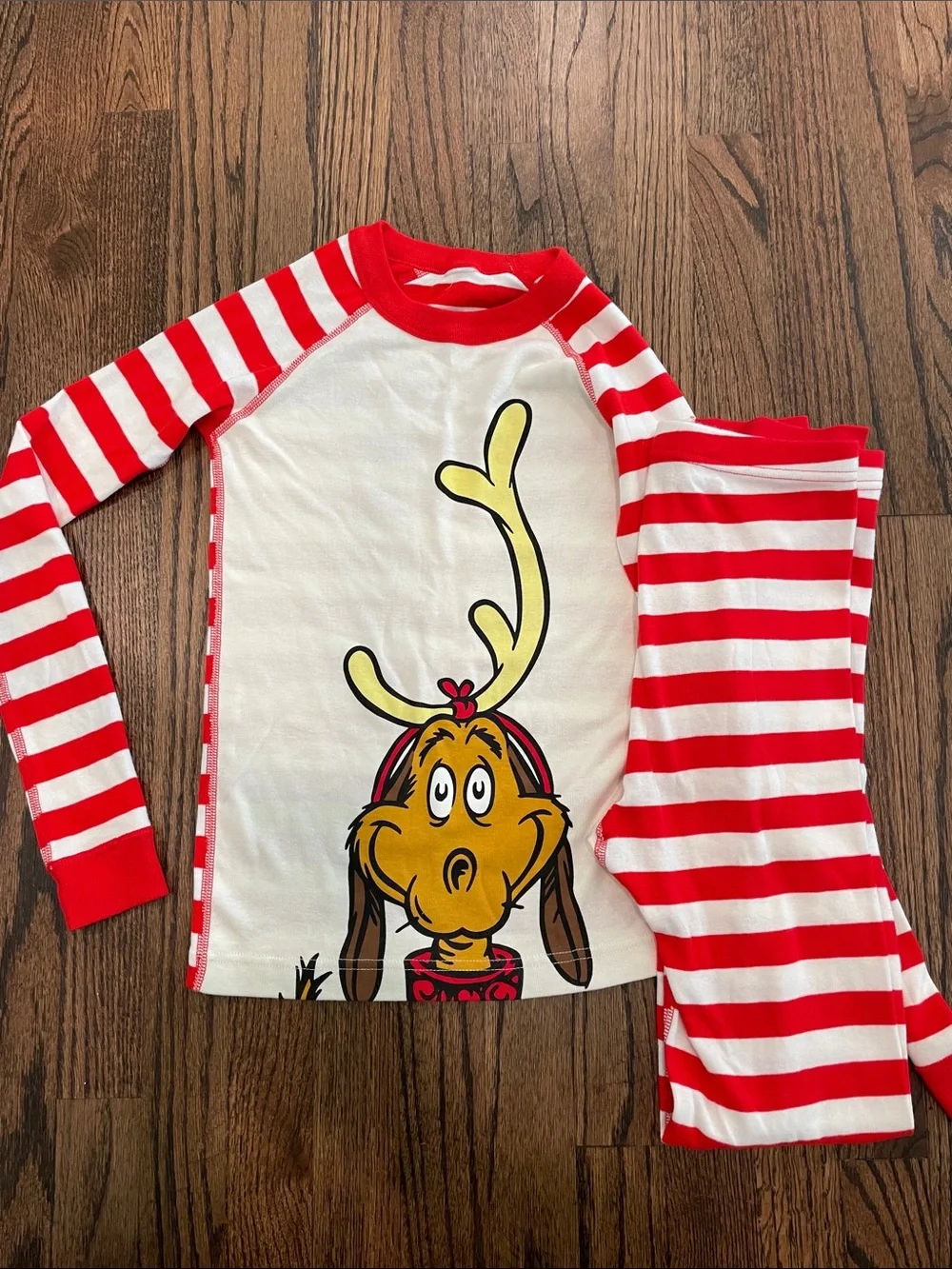 Hanna Andersson Max Grinch Pajama Set Unisex 12
